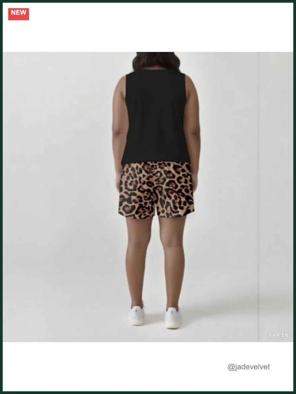 Two Piece Lounge Set - Sleeveless Tank Top & Shorts, High Stretch Polyester
